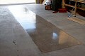 Garage Before & After Polished Concrete Floor